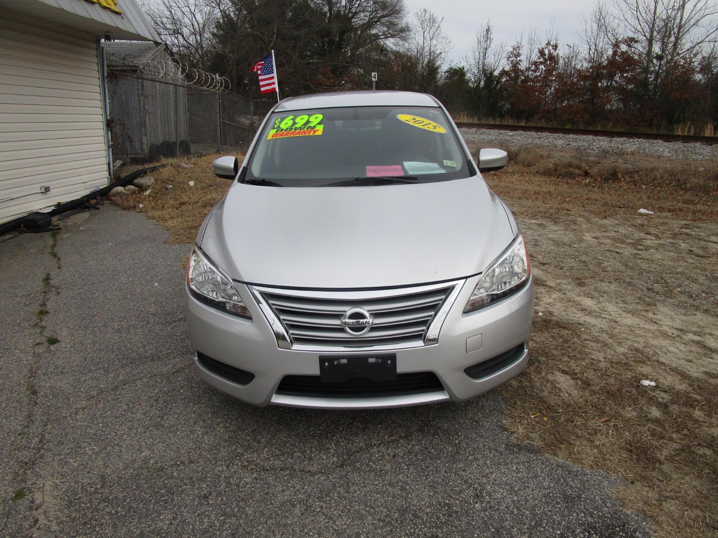 2015 Silver Nissan Sentra (3N1AB7APXFY) , located at 2553 Airline Blvd, Portsmouth, VA, 23701, (757) 488-8331, 36.813889, -76.357597 - **VEHICLE TERMS*** Down Payment: $699 Weekly Payment: $95 APR: 23.9% Repayment Terms: 42 Months ***CALL ELIZABETH SMITH - DIRECTOR OF MARKETING @ 757-488-8331 TO SCHEDULE YOUR APPOINTMENT TODAY AND GET PRE-APPROVED RIGHT OVER THE PHONE*** - Photo#2